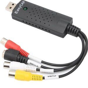 Easy Capture 2.0 Video Adapter With Audio Capture Edit High Quality Video Audio